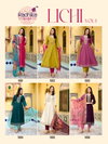 Lichi Vol 1 By Radhika Roman Silk Kurti With Bottom Dupatta Wholesalers In Surat